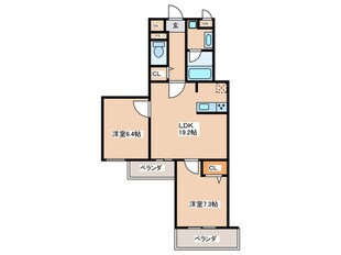 インペリアル大宮の物件間取画像